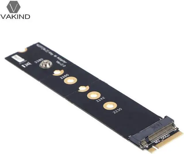 Alt view image 2 of 6 - Flexiable 4 Layer PCB PCI-e PCI Express M.2 NGFF M Key Extender Adapter Converter with Screw Driver Support 2280 2260 22110