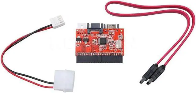 Alt view image 6 of 6 - IDE to SATA 40pin Card SATA to IDE 2 in 1 2.5" Adapter Converter for DVD CD HDD Transfer for PC Computer Laptop
