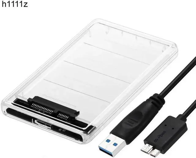 Main image of For WIN 10 2.5 inch SATA Transparent USB 3.0 to Sata 3.0 SSD HDD Case Tool 5 Gbps Supports 2TB Hard Drive Disk Enclosure SSD Box