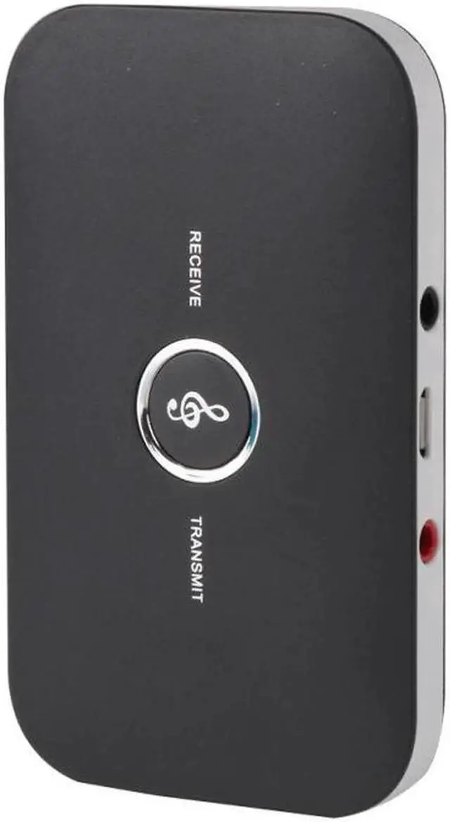 Alt view image 5 of 6 - Universal Bluetooth 3.5mm Stereo Transmitter Receiver Portable 2 in 1 Wireless Audio Adapter Output for Headphones TV Computer