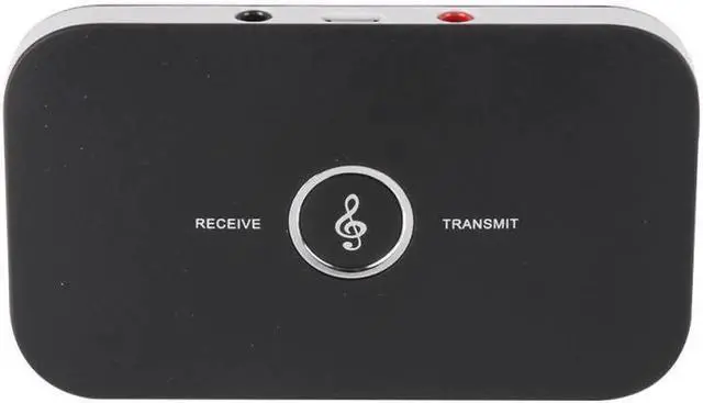 Main image of Universal Bluetooth 3.5mm Stereo Transmitter Receiver Portable 2 in 1 Wireless Audio Adapter Output for Headphones TV Computer