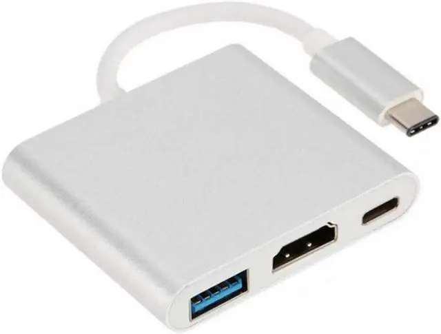 Alt view image 3 of 5 - 2018 Hot Sale USB-C USB 3.1 Type C to HDMI Digital AV USB 3.0 OTG USB-C Female Charger Video Cable Convertor Adapter