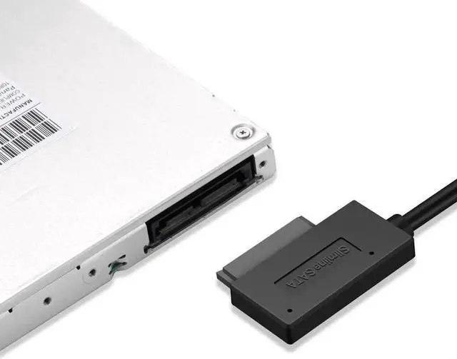 Alt view image 2 of 5 - USB to SATA USB 3.0 to 7+6 13Pin Slimline SATA Adapter Cable For HDD Drive Adapter For DVD/CD ROM