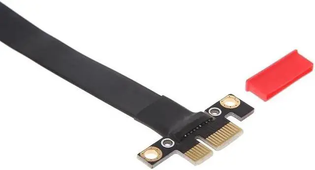 Alt view image 5 of 6 - PCI-e 3.0 1X To 16X PCI Express Extension Cable Motherboard Graphics Card Riser