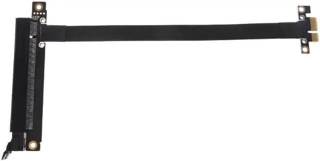 Alt view image 3 of 6 - PCI-e 3.0 1X To 16X PCI Express Extension Cable Motherboard Graphics Card Riser