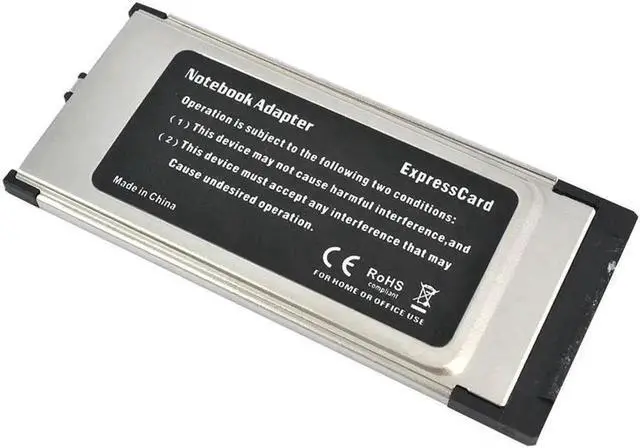 Alt view image 5 of 6 - PCI Express to USB 3.0 Dual 2 Ports PCI-E Card Adapter for NEC Chipset 34 MM Slot ExpressCard Converter 5 Gbps PCMCIA