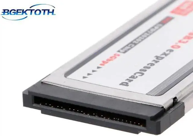 Alt view image 5 of 6 - Notebook 3.0USB Expansion Card NEC PCI-E PCI Express To 2 Port USB 3.0 34 mm Expresscard Card Converter Adapter
