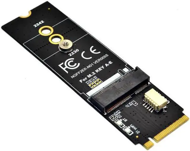 Main image of M.2 KEY M to KEY A E/E Adapter Riser Card for M.2 NGFF PCIE Protocol Wireless Network Card Module Support 2230 2242 size M2 Card