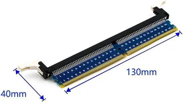 Alt view image 4 of 5 - 288Pin DDR4 DIMM Adapter Riser Memory Tester Memory Protection Card Post Card Circuit Expansion Board Raiser For Desktop PC