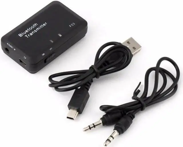 Main image of Bluetooth Transmitter Transmite Mini Bluetooth Audio Transmitter 3.5mm A2DP Stereo Dongle Adapter for iPod TV Mp3 Mp4 PC Speaker