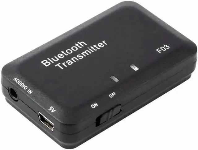 Alt view image 4 of 6 - Bluetooth Transmitter Transmite Mini Bluetooth Audio Transmitter 3.5mm A2DP Stereo Dongle Adapter for iPod TV Mp3 Mp4 PC Speaker