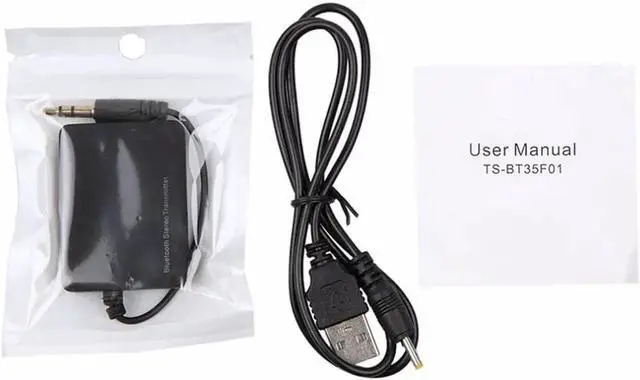 Alt view image 3 of 6 - Wireless Bluetooth Transmitter Mini Bluetooth Audio Transmitter 3.5mm A2DP Stereo Dongle Adapter for iPod TV Mp3 Mp4 PC Speaker