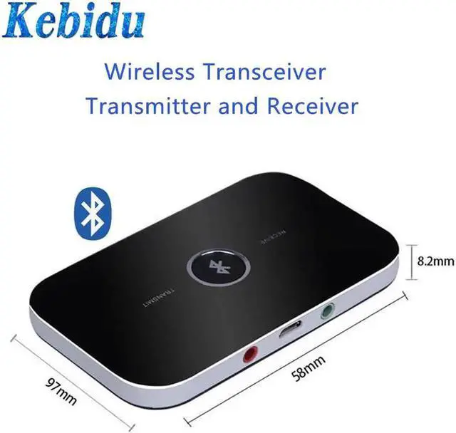 Main image of Wireless Audio Bluetooth 4.0 A2DP Music Transmitter receiver Stereo Dongle Adapter For TV Smart PC MP3 est
