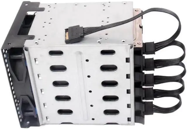 Alt view image 2 of 6 - SATA Power Cable for HDD 15Pin SATA male to 5 ports SATA female SATA Computer Hard Drive Cable HDD Cage Caddy Power Female Cable