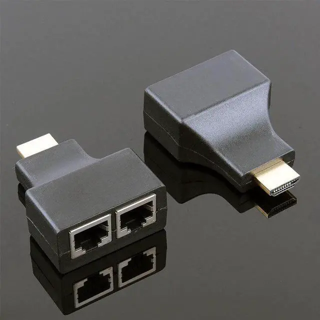 Main image of HW-YS30 HDMI double network cable 30m network extender 1080p HDMI to RJ45 network extension amplifier