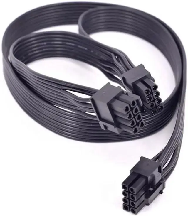 Main image of Aomoproing PCI-e GPU 8Pin to dual 8pin 6+2Pin Peripheral Molex Power Supply Cable for E*VGA 1000 850 750 650