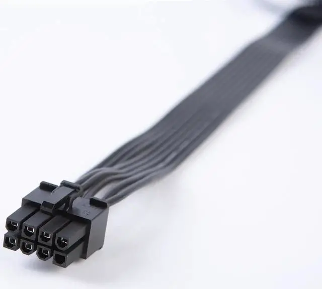 Alt view image 4 of 6 - Aomoproing PCI express 8pin to Dual 6+2Pin Power supply Cable PCIe 8 Pin 1 to 2 Spliter For C*orsair CX850M CX750M CX600M CX500M CX430M PSU