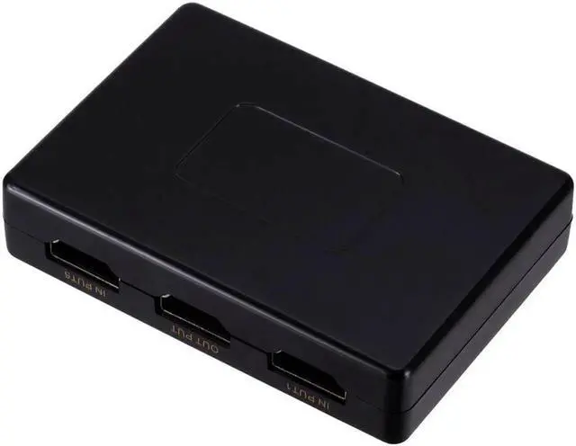 Alt view image 6 of 6 - HD 4K*2K HDMI-compatible Switcher 1x5 Port 5 input in to 1 Switch Selector Splitter Hub With IR Remote 3D for PS3 Xbox 360 HDTV