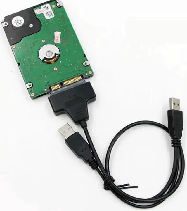Alt view image 2 of 6 - Computer & Cables Connectors Sata to USB Sata Adapter Hdd USB Adapter USB to Sata Cable/Connector/15 Pin Sata USB USB2.0