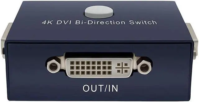 Alt view image 3 of 6 - HDMI Switch 4K@30Hz 2X1 DVI Bi-Directional HDMI Switcher UHD 4Kx2K Splitter for HDTV/PS4/ One/Apple TV/Fire Stick