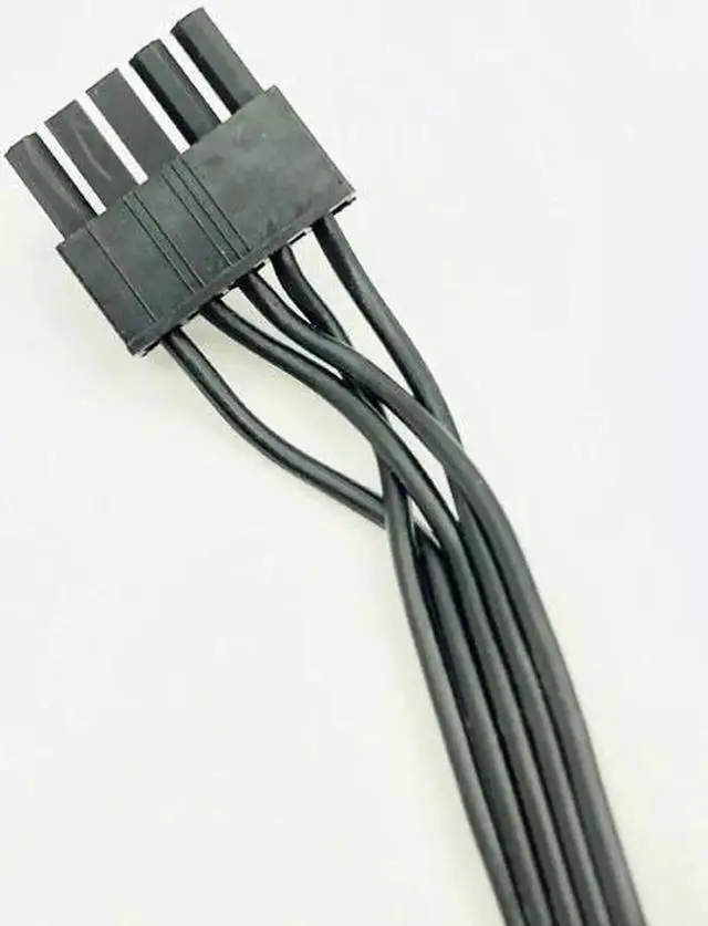 Alt view image 6 of 6 - 5Pin Male 1 to 3 SATA 15Pin Modular Power Supply Cables Extension Cable 90 Degree SATA SSD Power Port Multiplier only for Great Wall