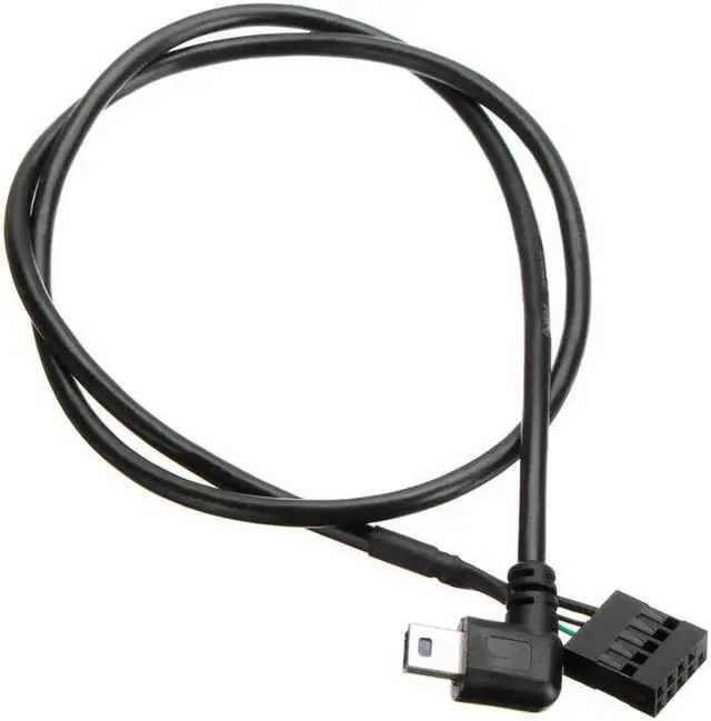 Alt view image 4 of 6 - Aomoproing 1pc USB Interface CPU Cooler Cable For C/ORSAIR Hydro Series H80i H100i H110i H115i Black Plastic Material 58cm Corsair USB