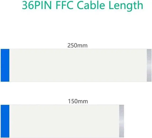 Alt view image 5 of 6 - Cable PCI Express 1X to 1X Riser PCI-E Extender PCIE Riser Male to Male FPC Cable 15cm 25cm Extension Ribbon Flex Relocate Cable
