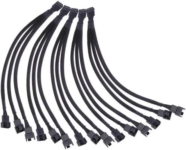 Main image of 30 Cm Line With Shunt 4 Pin To 3 Y-shaped Shunt Cable PWM Extension Cable Fan Shunt Cable Supporting 4/3 Needle Fan