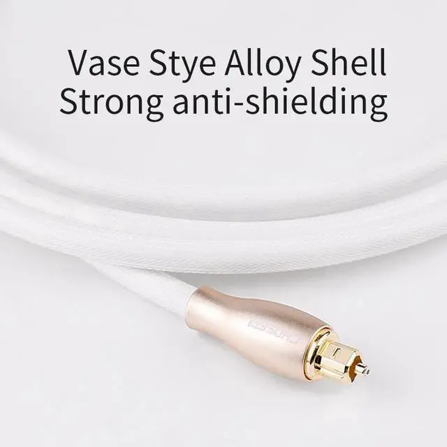 Alt view image 4 of 5 - Digital Optical Fiber Audio Cable Adapter Toslink Digital SPDIF Cable For Blu ray PS3 XBOX 360 PS3 1/2/3/5M