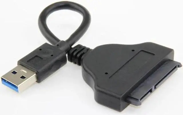 Alt view image 5 of 6 - USB 3.0 to SATA Adapter Converter Cable 22pin SATAIII SATA3.0 USB3.0 to SATA 3 Adapters ASM1053e Chip for 2.5" SATA HDD SSD