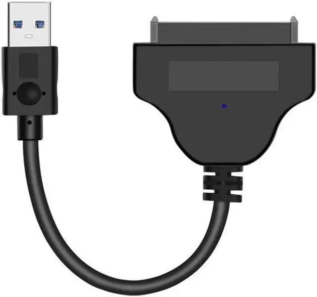 Alt view image 2 of 6 - USB 3.0 to SATA Adapter Converter Cable 22pin SATAIII SATA3.0 USB3.0 to SATA 3 Adapters ASM1053e Chip for 2.5" SATA HDD SSD
