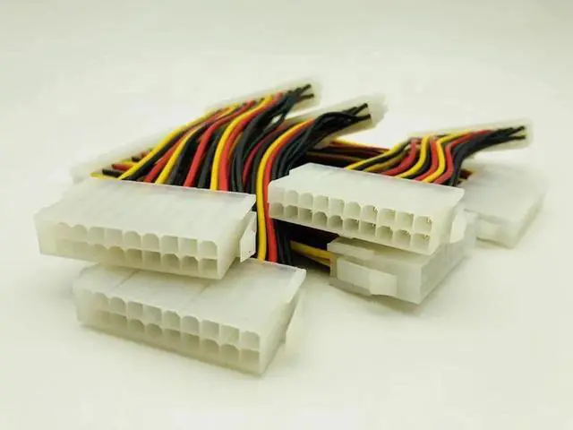 Alt view image 6 of 6 - 5PCS 24P to 20P Power Cable 24 pin to 20 pin Motherboard Power Adapter Convert Cable Computer Accessories Computer Cables for PC