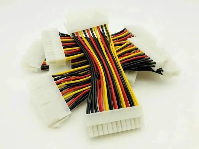 Alt view image 5 of 6 - 5PCS 24P to 20P Power Cable 24 pin to 20 pin Motherboard Power Adapter Convert Cable Computer Accessories Computer Cables for PC