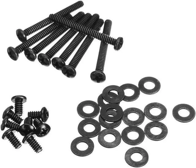 Alt view image 6 of 6 - Aomoproing Pads Durable Fitting Metal Screw Kit Fan Mounting Long Short Professional Black Water Cooling Radiator For C*orsair Hydro Series