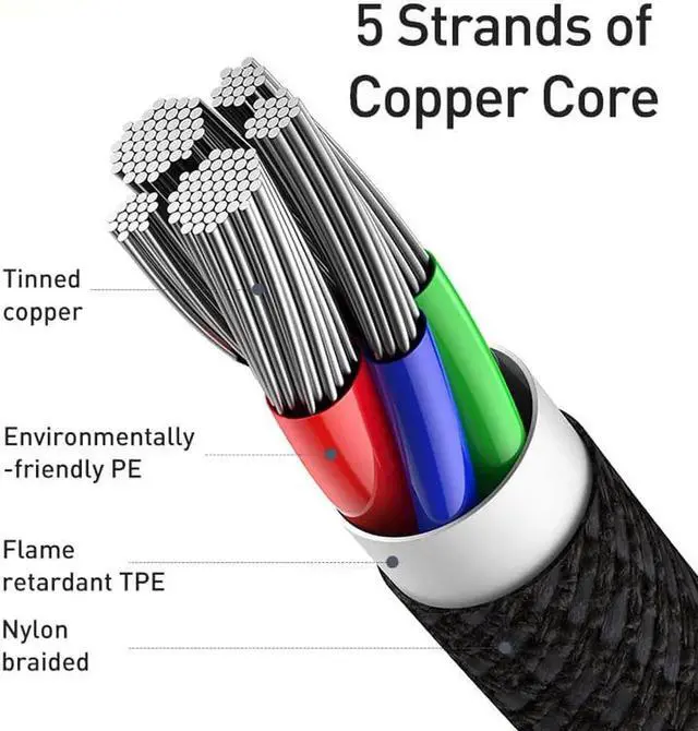 Alt view image 2 of 6 - Aomoproing Baseus PD 20W USB C Cable for iPhone 13 12 Pro Max Fast Charge for iPhone USB C Cable USB Type C Cable Data Cable USB Charger