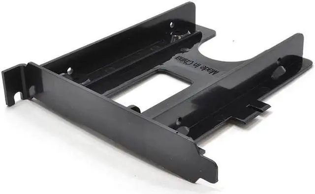 Main image of PCIBR25SSD PCI Slot 2.5" HDD/SSD Mounting Bracket - 2.5" HDD to PCI Slot Rear Panel Hard Drive Adapters - Black