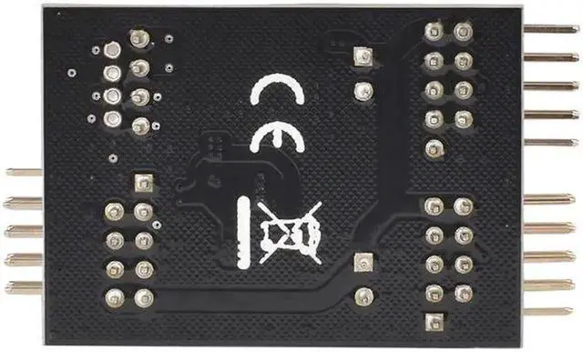 Alt view image 5 of 6 - 9pin USB Connector 1 to 2 USB Extension Cable USB HUB USB2.0 9Pin Header Connector Adapter Port Multiplier with SATA Power Cable