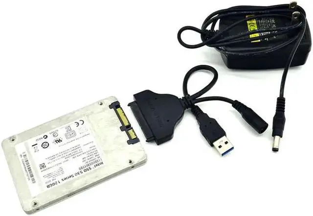 Alt view image 4 of 6 - USB3.0 SATA Adapter Cable Converter For 2.5" 3.5" HDD SSD Hard Disk Driver Laptop SATA Adapter Cable USB 3.0 to SATA3 Cables