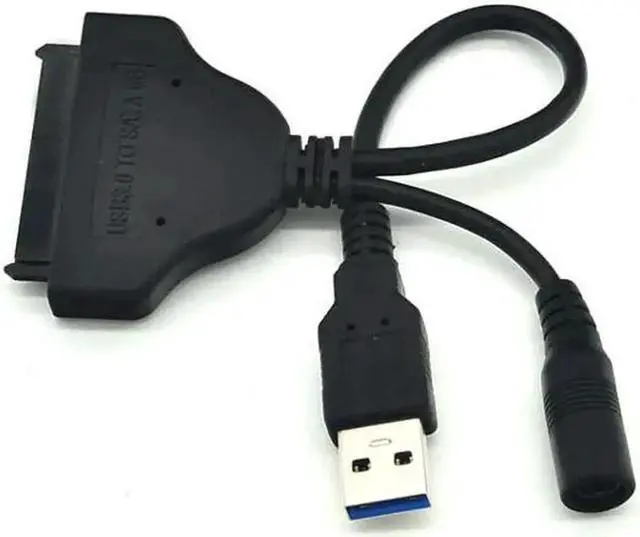 Alt view image 6 of 6 - USB3.0 SATA Adapter Cable Converter For 2.5" 3.5" HDD SSD Hard Disk Driver Laptop SATA Adapter Cable USB 3.0 to SATA3 Cables