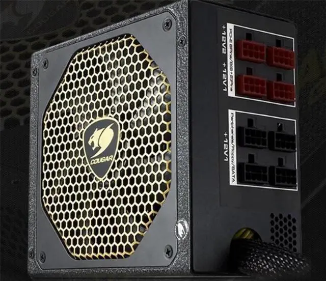 Alt view image 2 of 3 - PCI-E Dual 8pin(6+2)/pcie 6+2pin/SATA 15pin/IDE 4pin modular Power supply cable for COUGAR GX1050/GX600 series