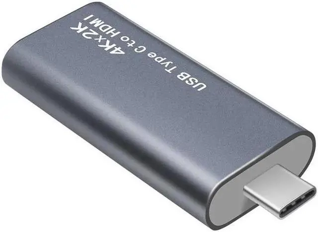 Alt view image 3 of 5 - USB 3.1 Type C to HDMI Adapter 4K Resolution For Galaxy S8 Plus For MacBook Pro For Chromebook Pixe