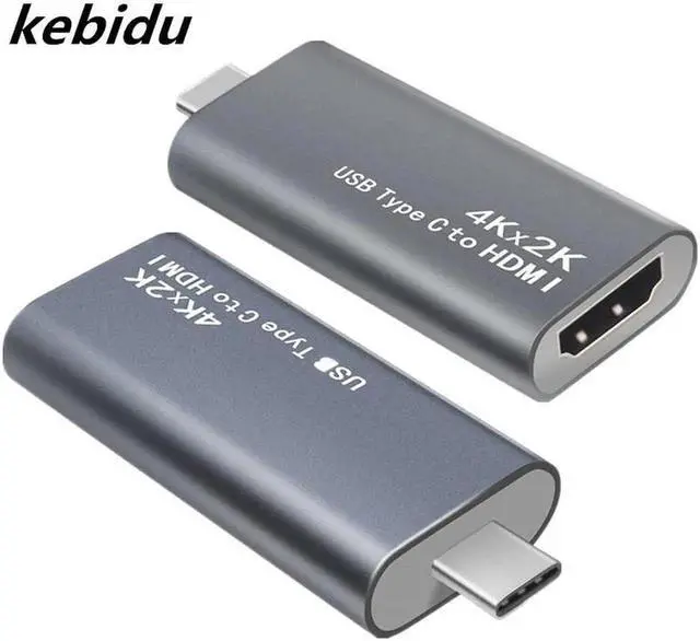 Alt view image 4 of 5 - USB 3.1 Type C to HDMI Adapter 4K Resolution For Galaxy S8 Plus For MacBook Pro For Chromebook Pixe