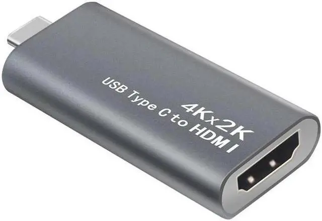 Alt view image 5 of 5 - USB 3.1 Type C to HDMI Adapter 4K Resolution For Galaxy S8 Plus For MacBook Pro For Chromebook Pixe