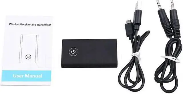 Alt view image 3 of 6 - 2-in-1 Stereo Wireless Bluetooth Receiver 3.5mm Jack Bluetooth Audio Music Transmitter Adapter for PC TV Car Headphone