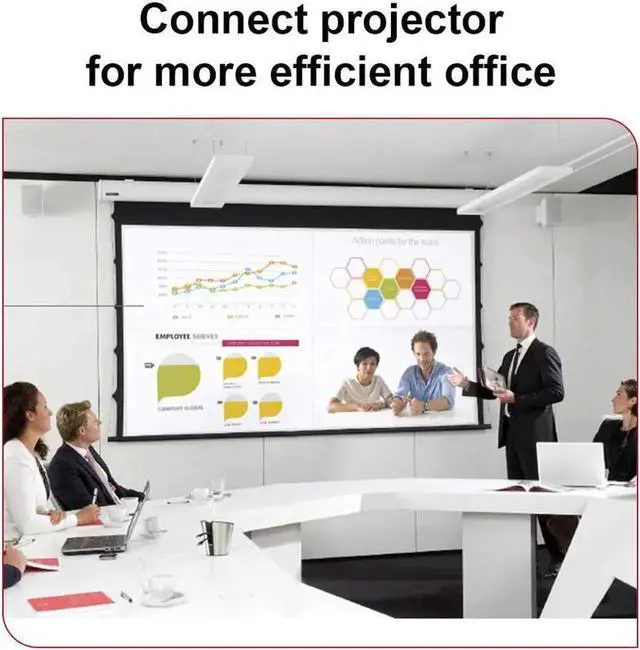 Alt view image 6 of 7 - USB C Type C to DVI Cable 4K 30Hz Thunderbolt to DVI Cable 6FT / 1.8M USB Type-C to DVI Female Support 2017-2020 MacBook Pro,Surface Book 2, Dell XPS 13,Galaxy S10