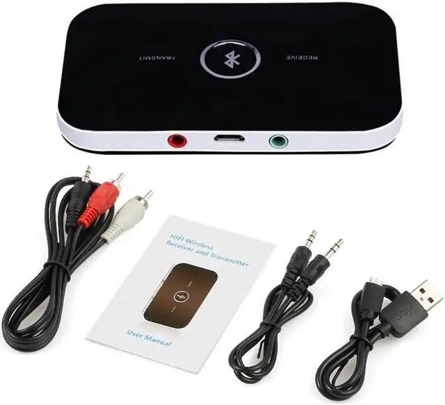 Alt view image 2 of 6 - Wireless Audio Bluetooth 4.0 A2DP Music Transmitter receiver Stereo Dongle Adapter For TV Smart PC MP3 est
