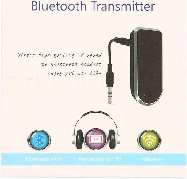 Alt view image 2 of 6 - U Shape Wireless Audio Bluetooth Transmitter Stereo Dongle Music Adapter for TV PC MP3 Bluetooth 4.0 A2DP Receiver