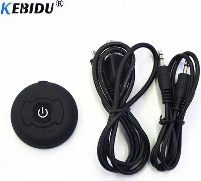 Alt view image 3 of 6 - Multi-point Wireless Audio Bluetooth V4.0 Transmitter 3.5mm For Car A2DP Music Stereo Dongle Adapter for TV Smart PC MP3