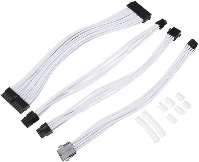 Main image of Basic Extension Cable Kit; 1Pcs Atx 24Pin/Eps 4+4Pin/Pci-E 8Pin/Pci-E 6Pin Power Extension Cable