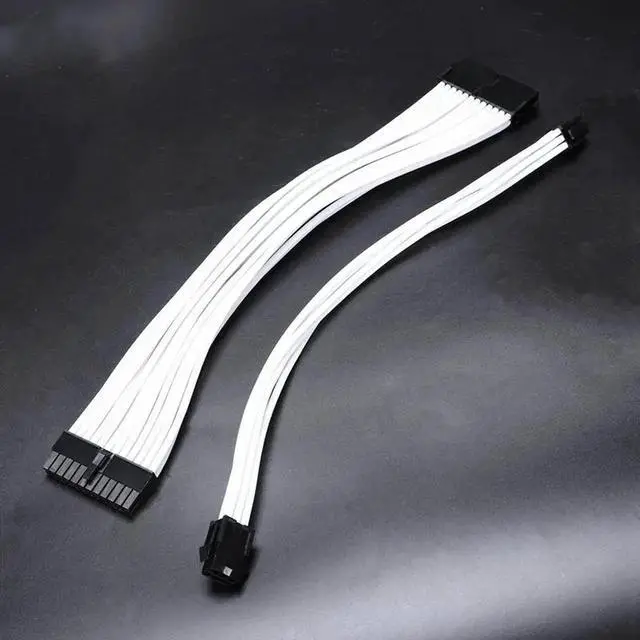 Alt view image 6 of 6 - Basic Extension Cable Kit; 1Pcs Atx 24Pin/Eps 4+4Pin/Pci-E 8Pin/Pci-E 6Pin Power Extension Cable